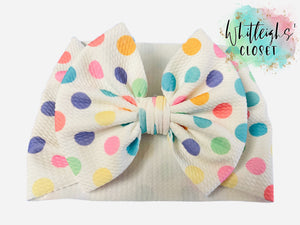 Pastel polka dots