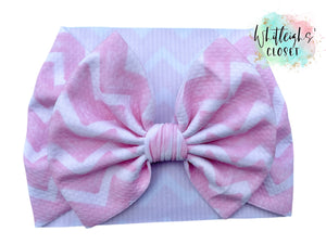 Pink chevron